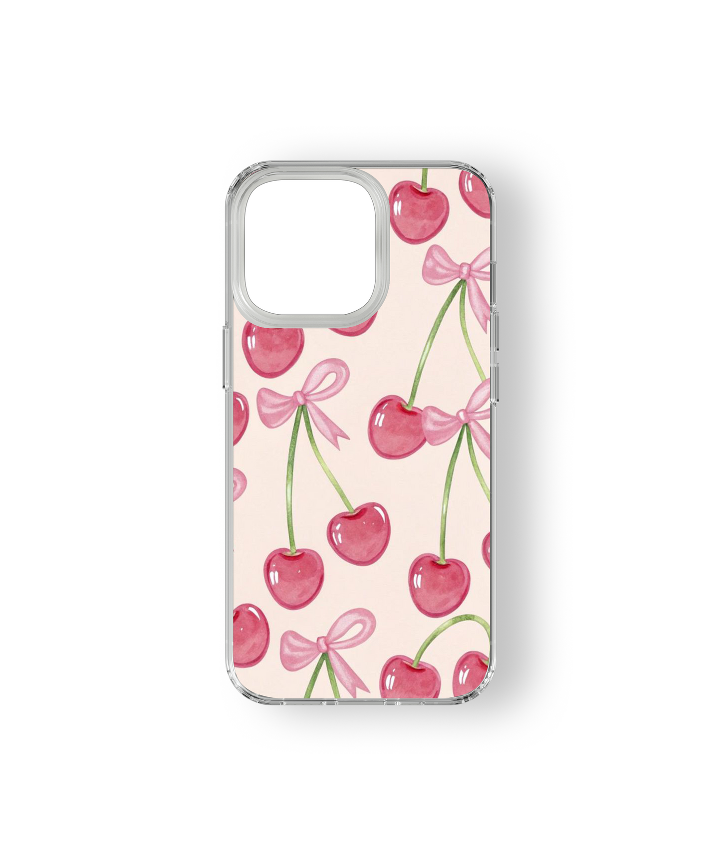 Cherry Charm Silicone Case