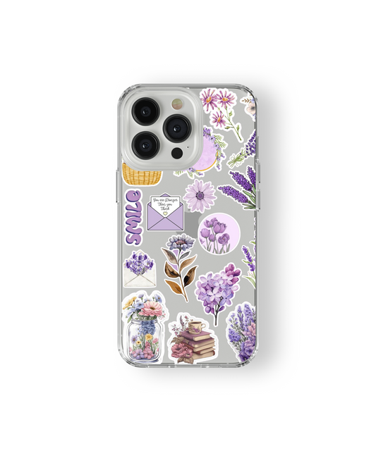 Violet Note Clear Silicone Case